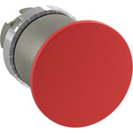 ABB 1SFA1 Series Red Pull Release Push Button, 40mm Cutout