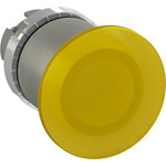 ABB 1SFA1 Series Yellow Maintained Push Button, 40mm Cutout