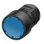 Siemens 3SB Series Black Momentary Push Button, 16mm Cutout