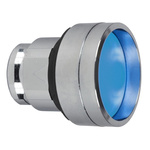 Schneider Electric Harmony XB4 Series Blue Spring Return Push Button, 22mm Cutout, IP66, IP67, IP69(IP69K)