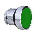 Schneider Electric Harmony XB5 Series Green Spring Return Push Button Head, 22mm Cutout, IP66, IP67