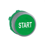 Schneider Electric Harmony XB5 Series Green Spring Return Push Button Head, 22mm Cutout, IP66, IP67
