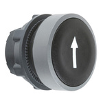 Schneider Electric Harmony XB5 Series Black Spring Return Push Button Head, 22mm Cutout, IP66, IP67