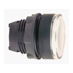 Schneider Electric Harmony XB5 Series White Illuminated Push Button Head, 22mm Cutout