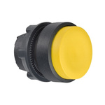 Schneider Electric Harmony XB5 Series Yellow Spring Return Push Button Head, 22mm Cutout, IP66, IP67, IP69(IP69K)