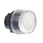 Schneider Electric Harmony XB5 Series White Spring Return Push Button Head, 22mm Cutout, IP66, IP67, IP69(IP69K)