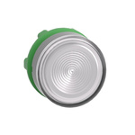 Schneider Electric Harmony XB5 Series White Illuminated Spring Return Push Button Head, 22mm Cutout, IP66, IP67