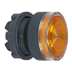 Schneider Electric Harmony XB4 Series Orange Illuminated Spring Return Push Button Head, 22mm Cutout, IP66, IP67,