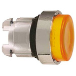 Schneider Electric Harmony XB4 Series Orange Illuminated Spring Return Push Button Head, 22mm Cutout, IP66, IP69K