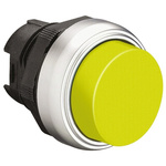 Lovato Platinum Series Yellow Spring Return Push Button Head, 22mm Cutout, IP66, IP67, IP69K