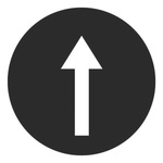 Eaton Button Plate for Use with M22 Series Modular Push Buttons, Up Arrow