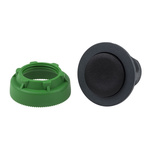 Schneider Electric Harmony ZB5 Series Black Momentary Push Button Head, 30mm Cutout, IP66, IP67, IP69K