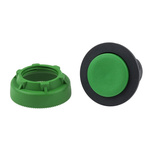 Schneider Electric Harmony ZB5 Series Green Momentary Push Button Head, 30mm Cutout, IP66, IP67, IP69K