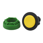 Schneider Electric Harmony ZB5 Series Yellow Momentary Push Button Head, 30mm Cutout, IP66, IP67, IP69K