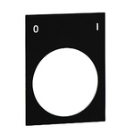 Schneider Electric Marked Legend for Use with Pendant Control Station, Selector Switch, O - I