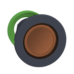 Schneider Electric ZB5 Series Yellow Maintained Push Button Head, 30mm Cutout, IP66, IP67, IP69K