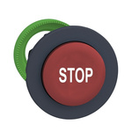 Schneider Electric ZB5 Series Red Momentary Push Button Head, 30mm Cutout, IP66, IP67, IP69K
