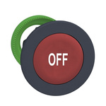 Schneider Electric ZB5 Series Red Momentary Push Button Head, 30mm Cutout, IP66, IP67, IP69K