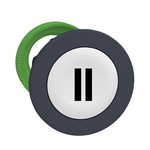 Schneider Electric ZB5 Series White Momentary Push Button Head, 30mm Cutout, IP66, IP67, IP69K