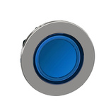 Schneider Electric ZB4 Series Blue Maintained Push Button Head, 30mm Cutout, IP66, IP67, IP69K