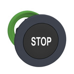 Schneider Electric ZB5 Series Black Momentary Push Button Head, 30mm Cutout, IP66, IP67, IP69K