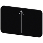 Siemens Labeling plate, Up Arrow