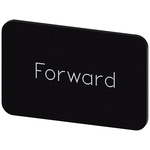 Siemens Labeling plate, Forward