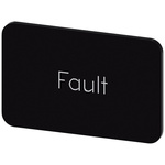 Siemens Labeling plate, Fault