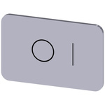 Siemens Labeling plate, O - I