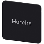 Siemens Labeling plate, Marche