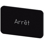Siemens Labeling plate, Arrêt