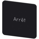 Siemens Labeling plate, Arrêt