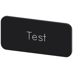 Siemens Labeling plate, Test