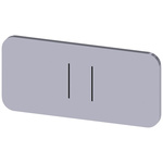 Siemens Labeling plate, II