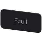 Siemens Labeling plate, Fault