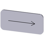Siemens Labeling plate, Right Arrow