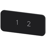 Siemens Labeling plate, 1 - 2