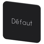 Siemens Labeling plate, Défaut