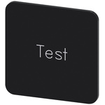 Siemens Labeling plate, Test