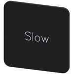 Siemens Labeling plate, Slow
