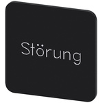 Siemens Labeling plate, Störung