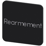 Siemens Labeling plate, Réarmement