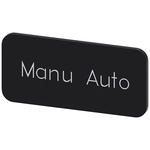 Siemens Labeling plate, Manu - Auto
