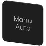Siemens Labeling plate, Manu - Auto