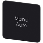 Siemens Labeling plate, Manu - Auto