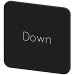 Siemens Labeling plate, Down