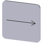 Siemens Labeling plate, Right Arrow