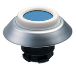 Schmersal NDTBL Series Blue Illuminated Momentary Push Button, 22.3mm Cutout, IP67, IP69K
