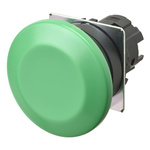 Omron A22N Series Green Momentary Push Button Head, 22mm Cutout