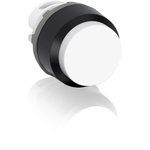 ABB MP3 Series White Momentary Push Button Head, 22.5mm Cutout
